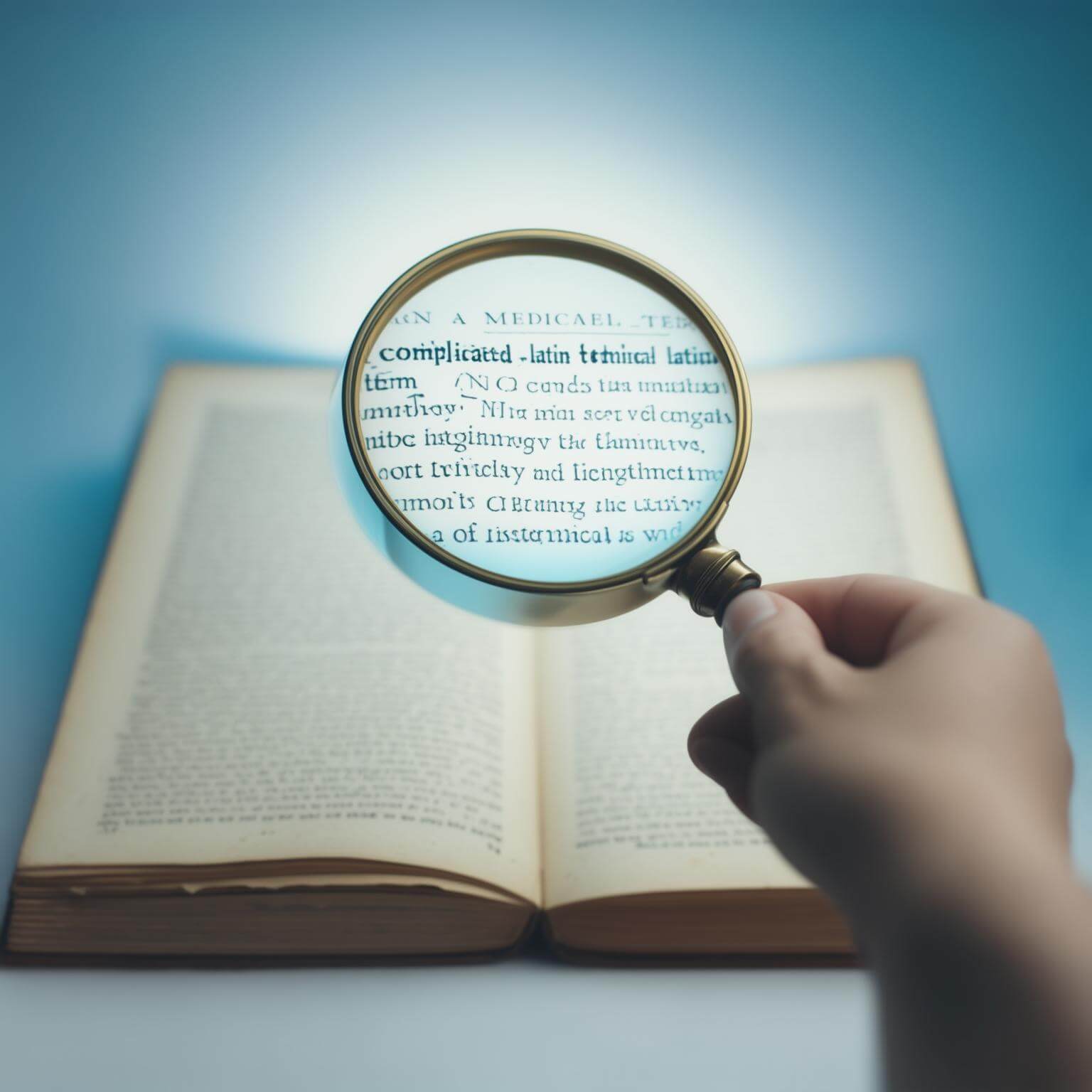 Ein aufgeschlagenes Buch als Symbol für das Glossar Patientenverfügung.